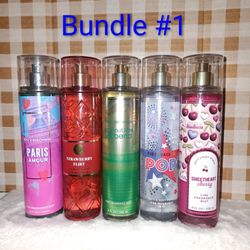 Bath And Body Works 5 Fragancias Tamaño Grande
