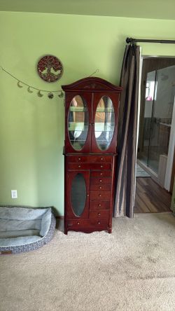 Jewelry and display case