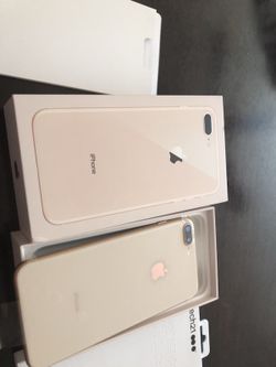 iPhone 8 plus 64gb gold. Verizon