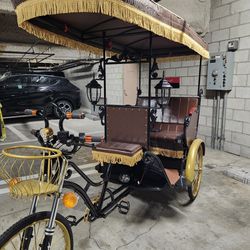Electric Bicycle Pedicab Carriage