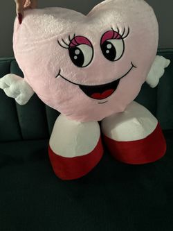   Heart Plush Stuff Animal 2” Ft