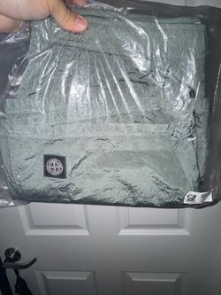 Stone island nylon metal sage shorts