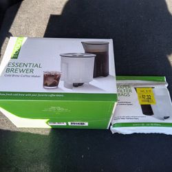 Coffee Or Tee Brewer With Filters 