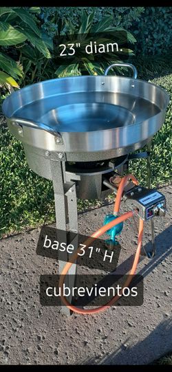 Disco, burner alto con windshield y burner $115