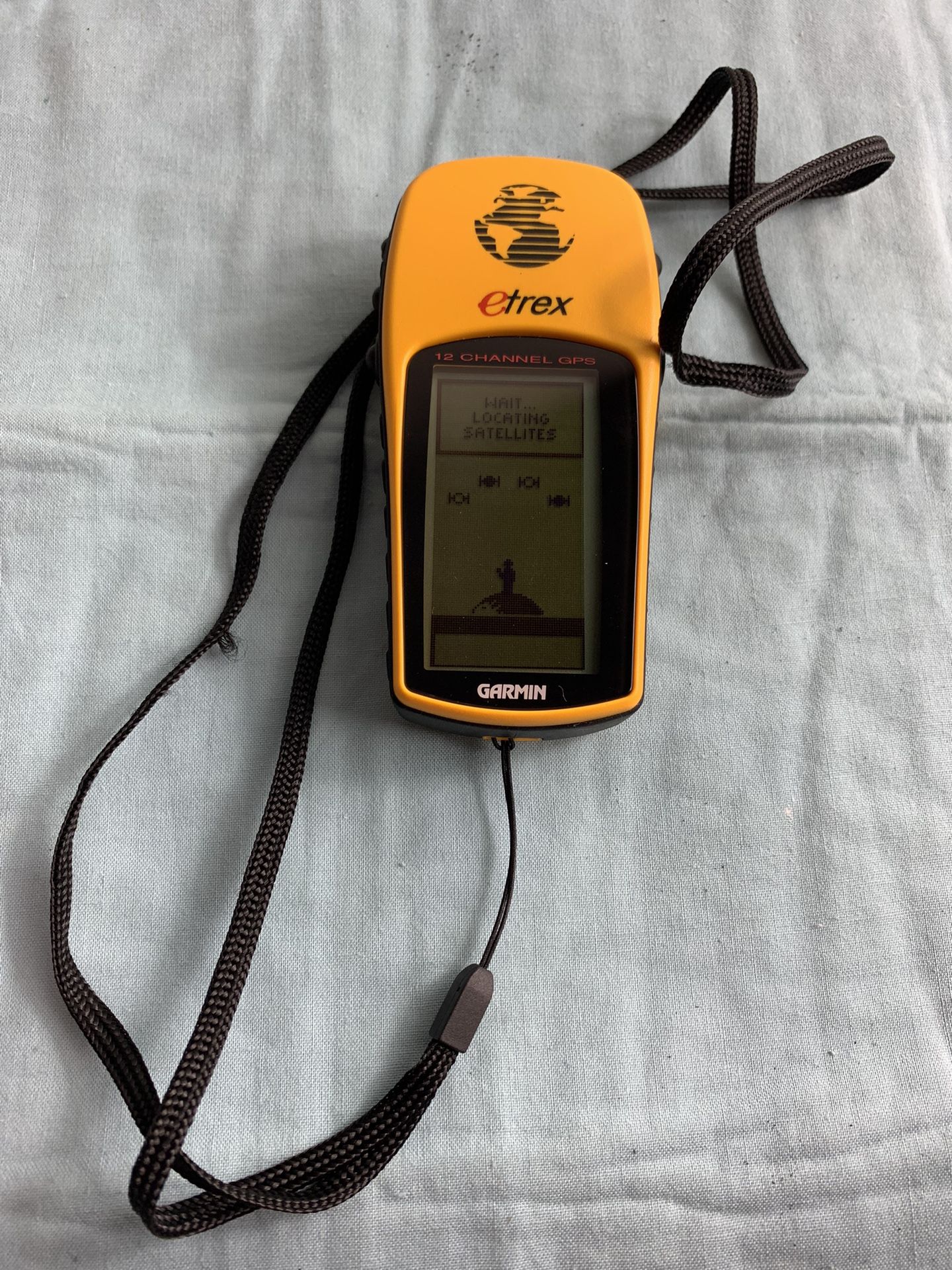 Garmin eTrex Personal Navigator Yellow 12 Channel Handheld GPS - Working