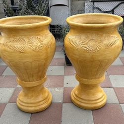 New Flower Pots Made Out Of Clay Perfect Gift 