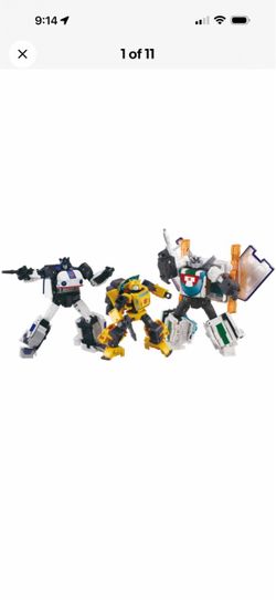 TRANSFORMERS DRAMATIC CAPTURE CYBERTRON CHASE BUMBLEBEE WHEELJACK JAZZ