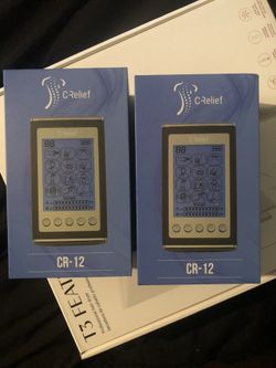 C-Relief CR-12 Tens Unit Transcutaneous Electrical Nerve Stimulation