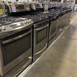 Gas Stainless Steel Stoves Preowned