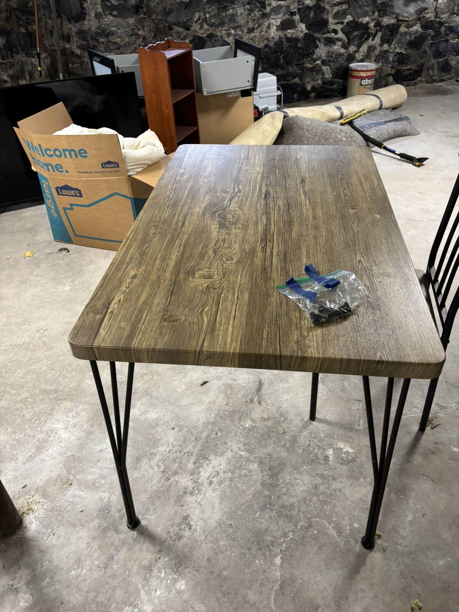 Dining set for three
