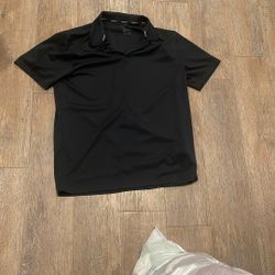 Dri Fit Nike Golf Black Polo