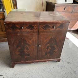 RCA Antique Stereo Cabinet