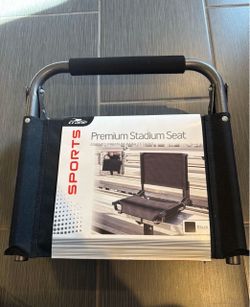 Crane Sports Premium Stadium Seat Black