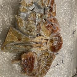 Jade Statue Of Animals  And Musical Instruments 