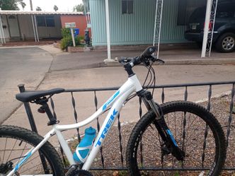 Trek Mountain Bike White and Blue