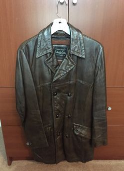 Leather jacket size (m)38