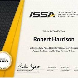 ISSA PT Cert 