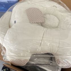 Baby Nursering Elephant Pillow