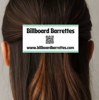 Advertising barrettes