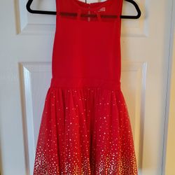 Red Dress Kids Girls Size XL Perfect For Christmas 