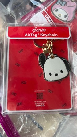 SANRIO POCHOCCO  OFFICIAL AIRTAG KEYCHAIN SONIX