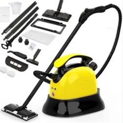 Cheflaud 1500W Multi-Purpose Steam Cleaner with 13 Accessories, Household Steame