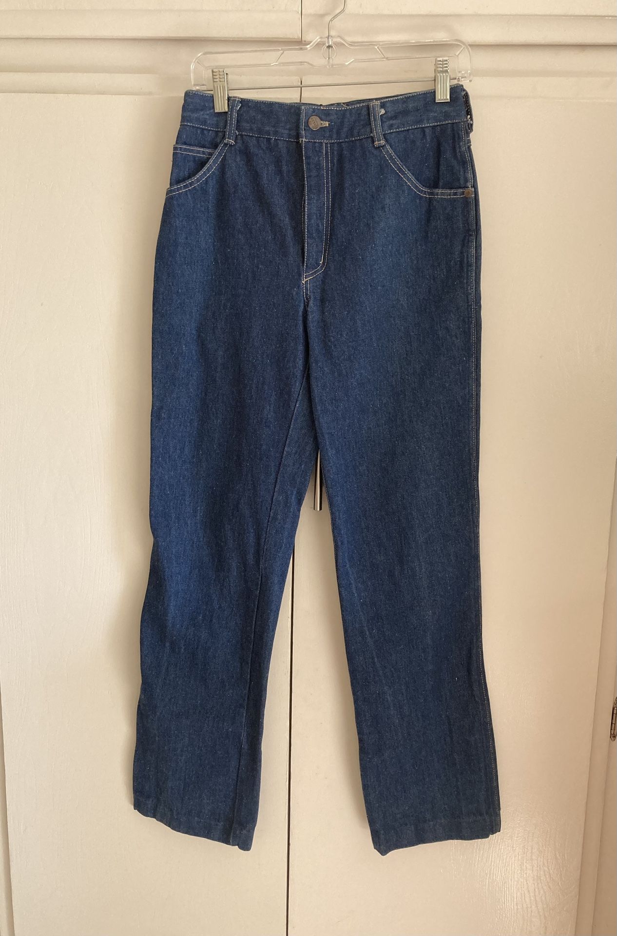 Vintage Sisley Straight Leg Blue Jeans 28x30