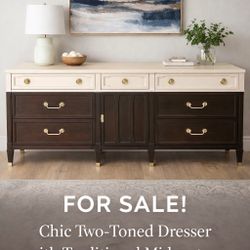 1964 Drexel Mid Century Modern Dresser/Buffet/Sideboard - 100% Solid Wood