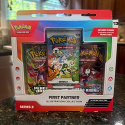 Pokemon First Partner Series 2 Illustration Collection