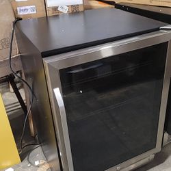 ❗️ (minor damage) 24 Inch Beverage Refrigerator Cooler,210 Cans Wide Beverage and Beer Fridge