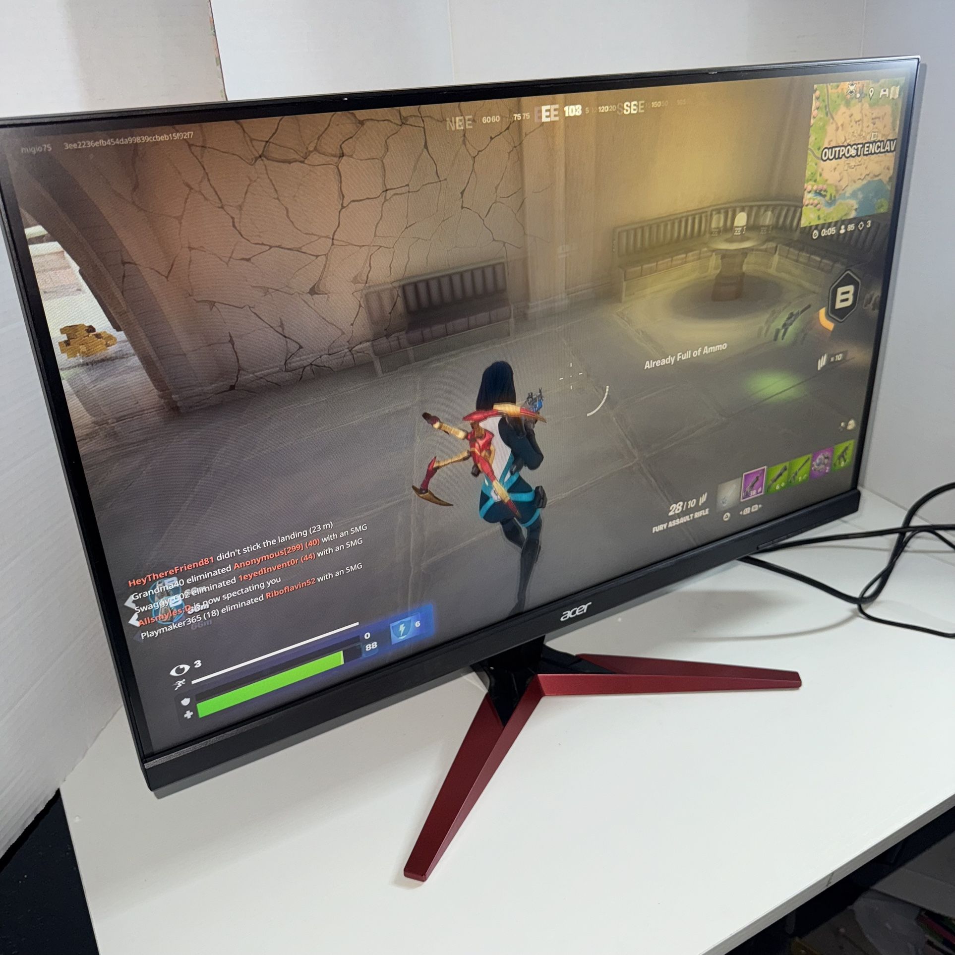 Acer 27” Gaming Monitor 144hz