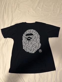 BAPE A Bathing Ape City Text Tee (Authentic)