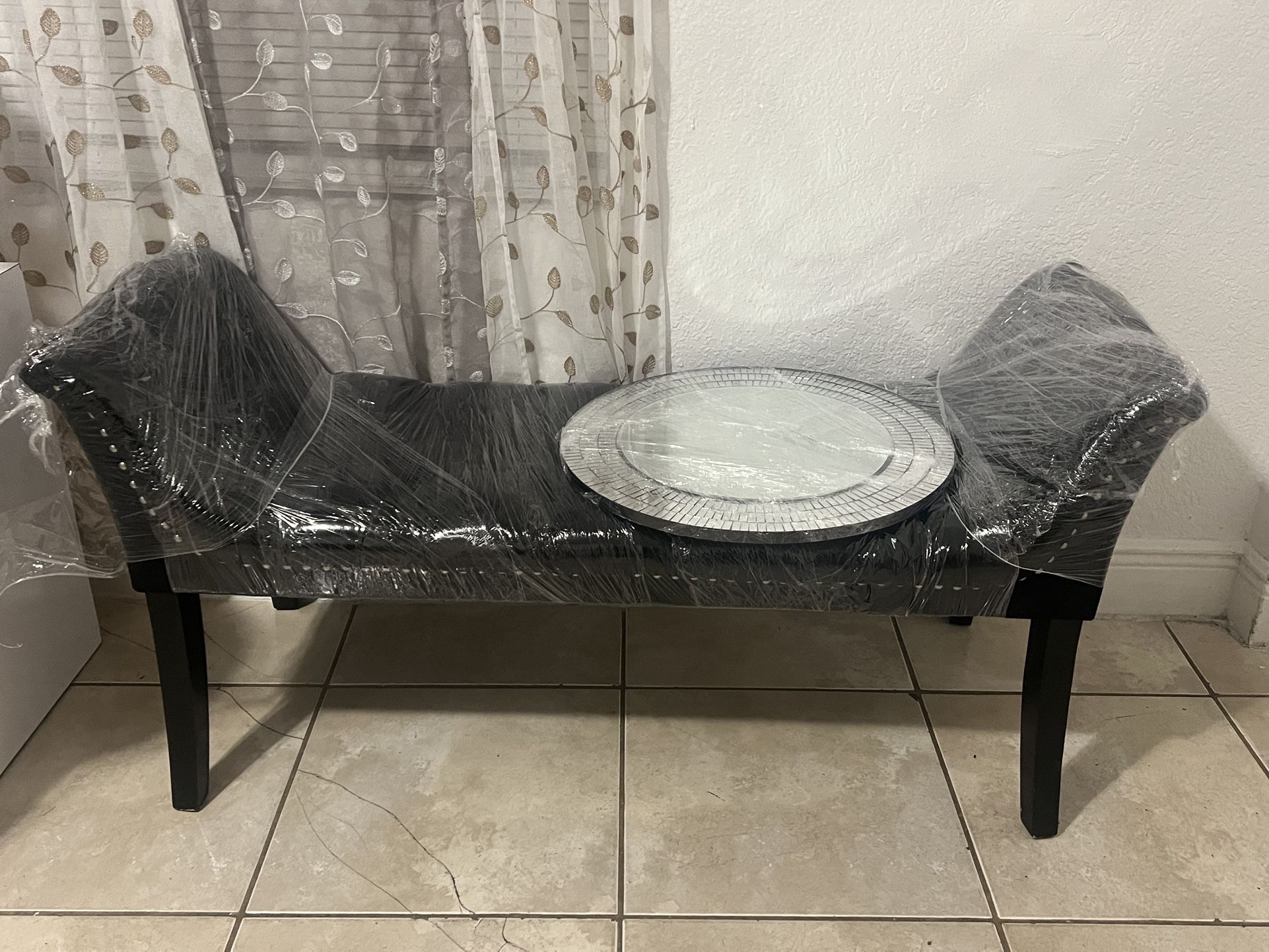 Bench With Mirror