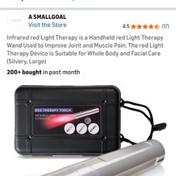 Infrared red Light Therapy is a Handheld red Light Therapy Wand Used to Improve Joint and Muscle Pain. The red Light Therapy Device is Suitable for Wh