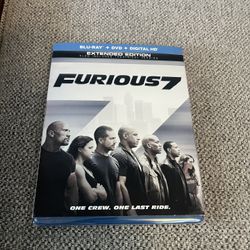 Furious 7 - Blu Ray / DVD