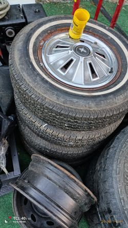 Tires w/Rim From 1964  Ford Mustang 