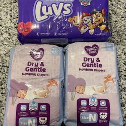 Diapers Newborn & Size 1 