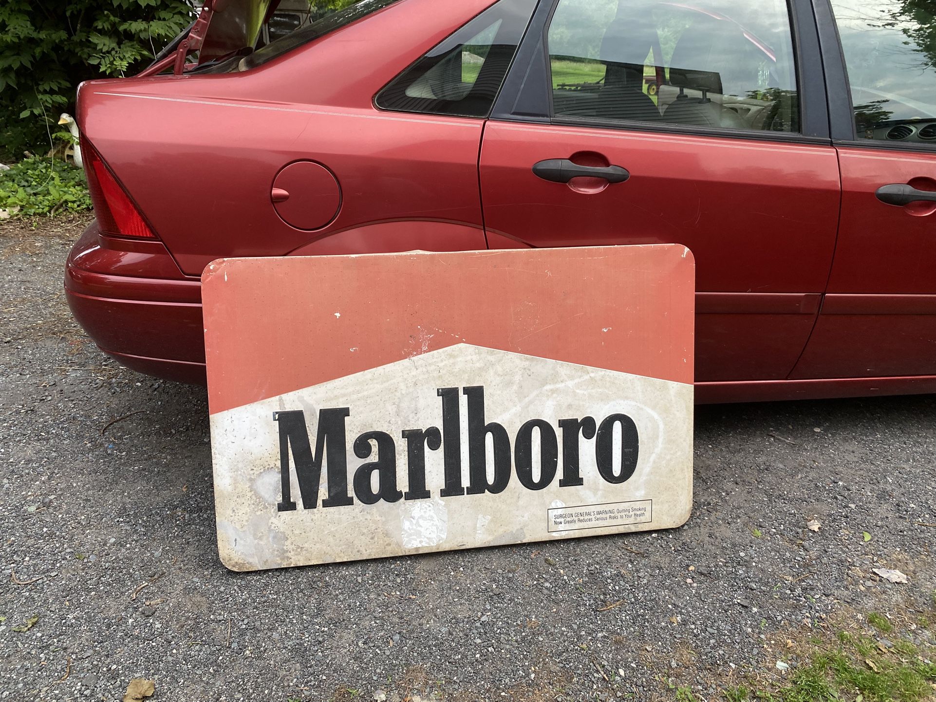 Large Marlboro Sign