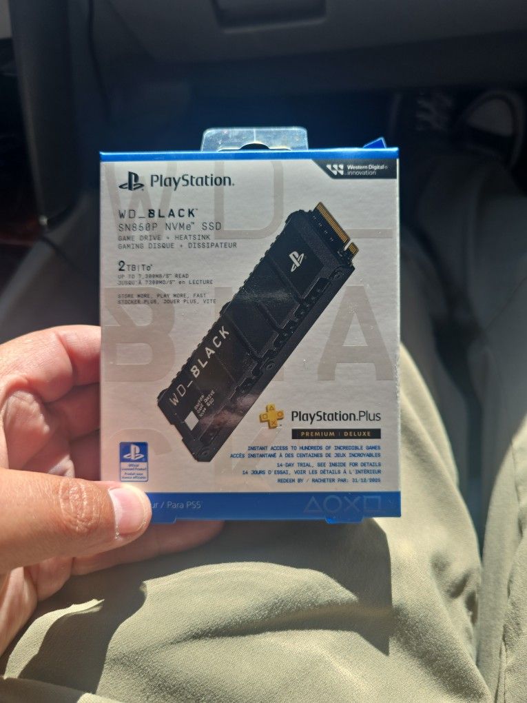 PS5 2tb Memory