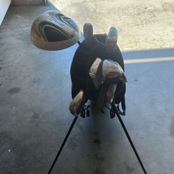 Warrior Golf Bag With Select Clubs