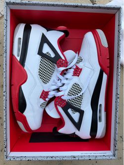 Jordan 4s Fire red
