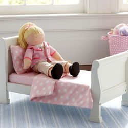 Pottery Barn Kids Doll Sleigh Bed