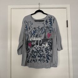 Style & Co Plus Top 2X