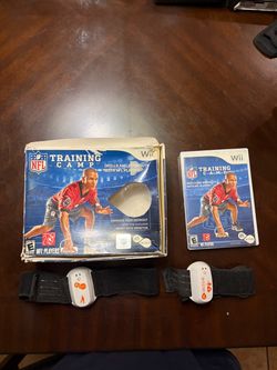 EA Sports Active NFL Training Camp Wii Bundle Sensors Box No USB Receiver