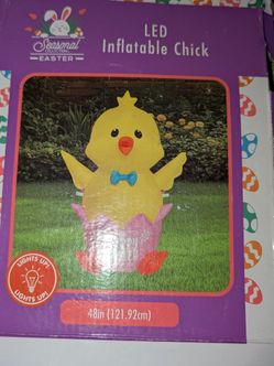 Inflatable LED Easter Chick