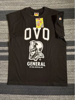 Bape X OVO black tee S,M,L