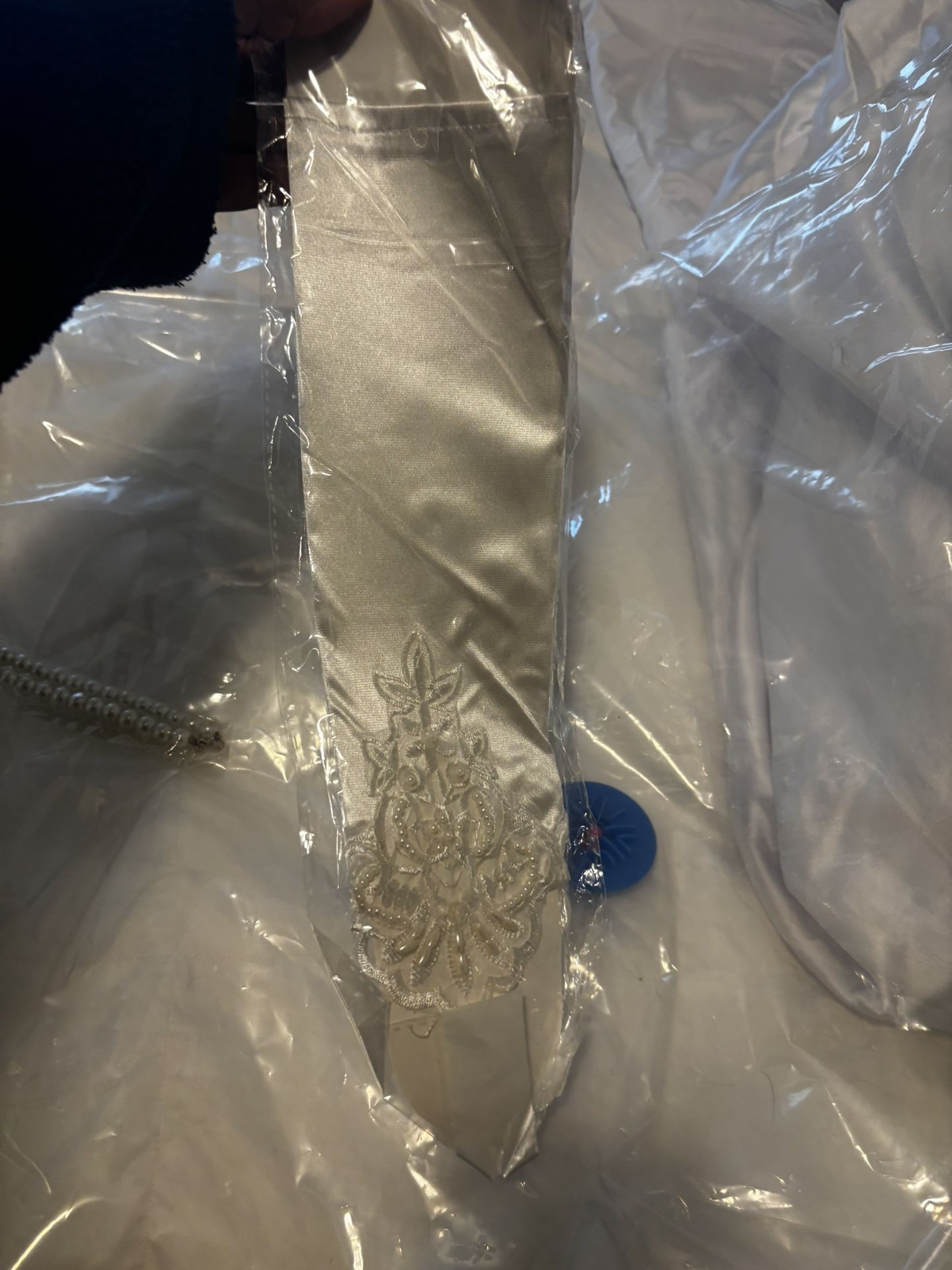 Brand New Satin Gloves