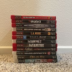 Lot Of 12 PS3 Games