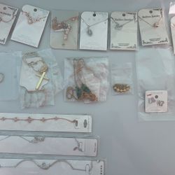 Necklace,earrings  and Bracelet 