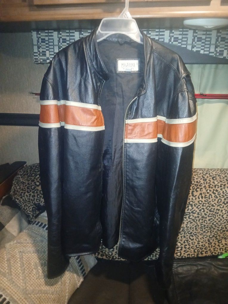 Wilson Leather Jacket Xl